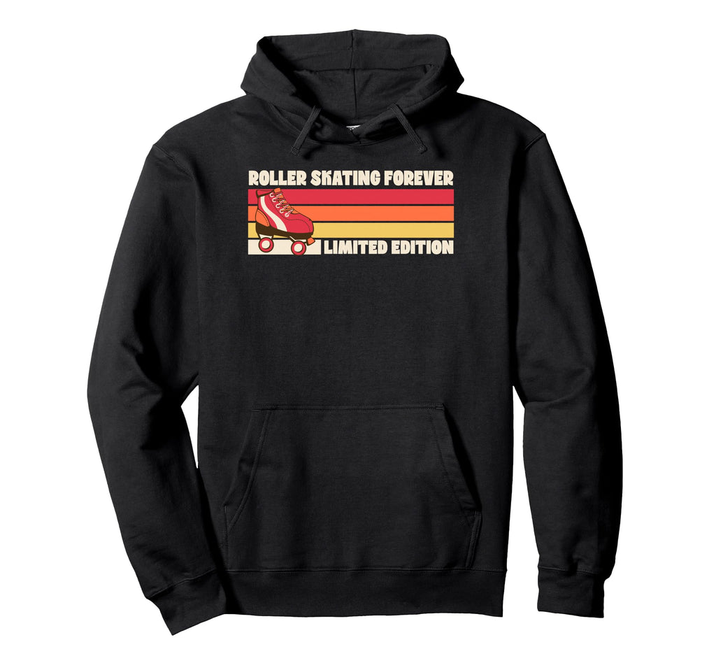 Roller Skating Forever 70S Hoodie - Trendy Graphic Men Women - T-Shirt, Sweatshirt, Hoodie