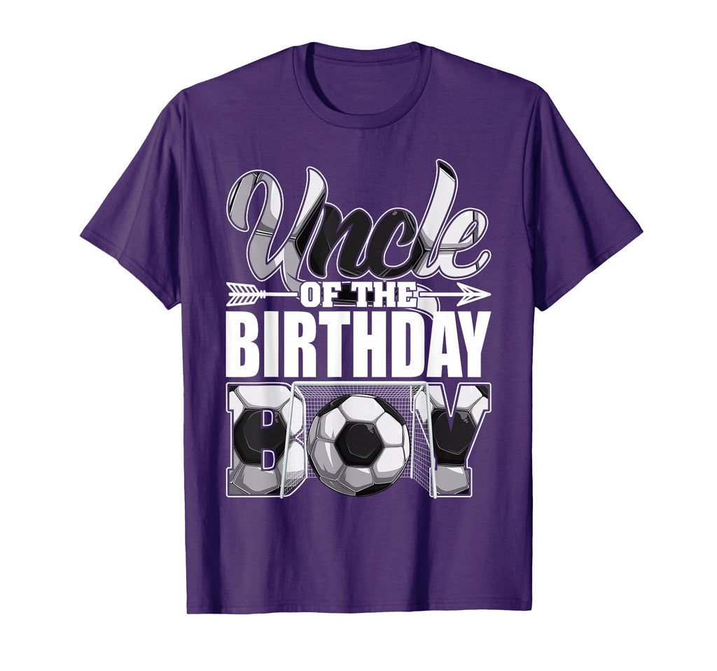 Uncle Birthday Soccer Matching Family T-Shirt - Custom Art Print Men Women - T-Shirt, Sweatshirt, Hoodie