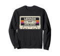 Lennox First Name Cassette Tape Sweatshirt - Fun Novelty Design for Adults - T-Shirt, Sweatshirt, Hoodie