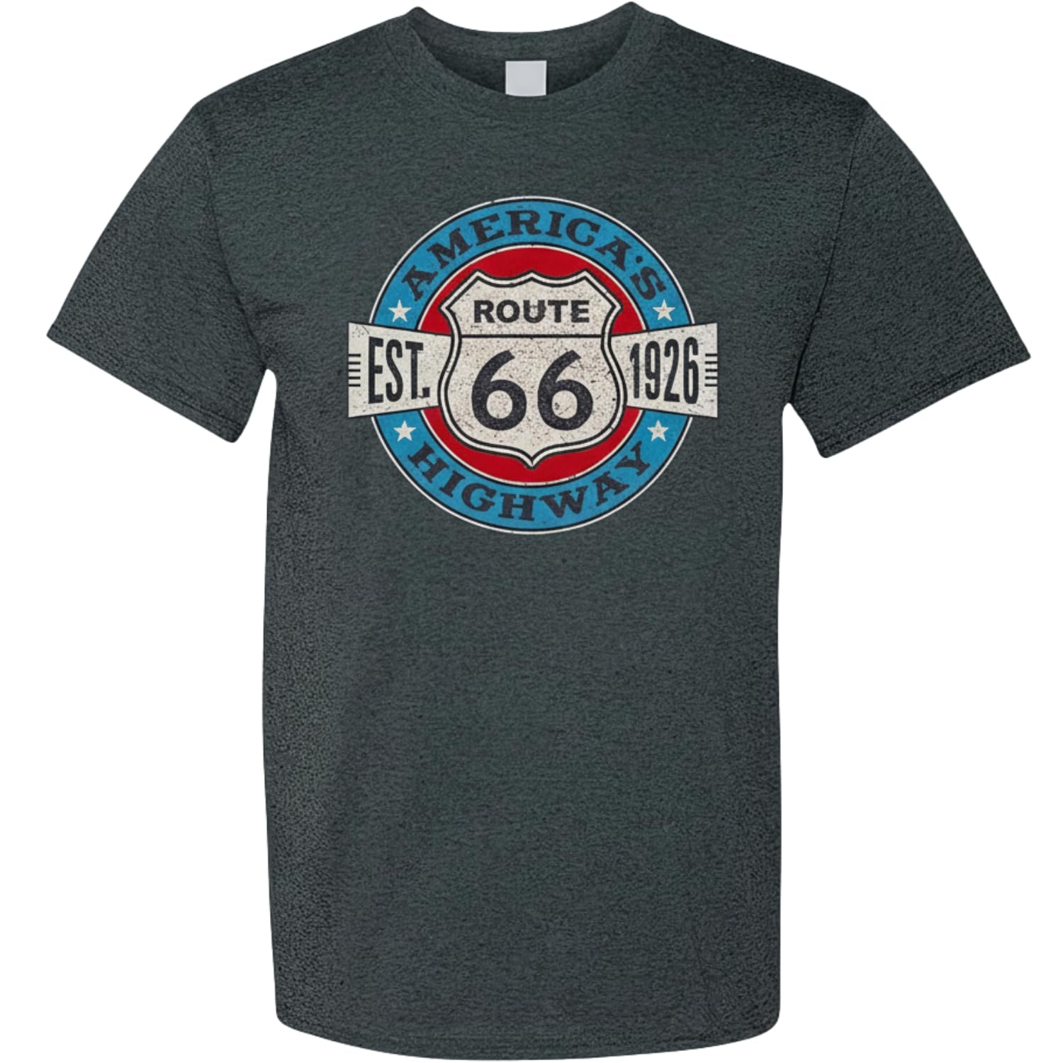 Fun Express Route 66 Adults Medium T-Shirt - Fun Novelty Design for Adults - T-Shirt, Sweatshirt, Hoodie