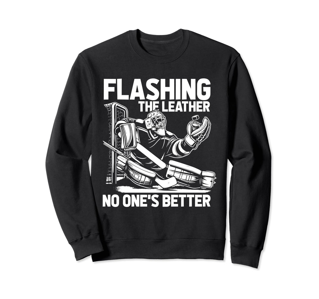 Ice Hockey Goalie Goalkeeper Goalie Sweatshirt - Minimalist Print Unisex - T-Shirt, Sweatshirt, Hoodie