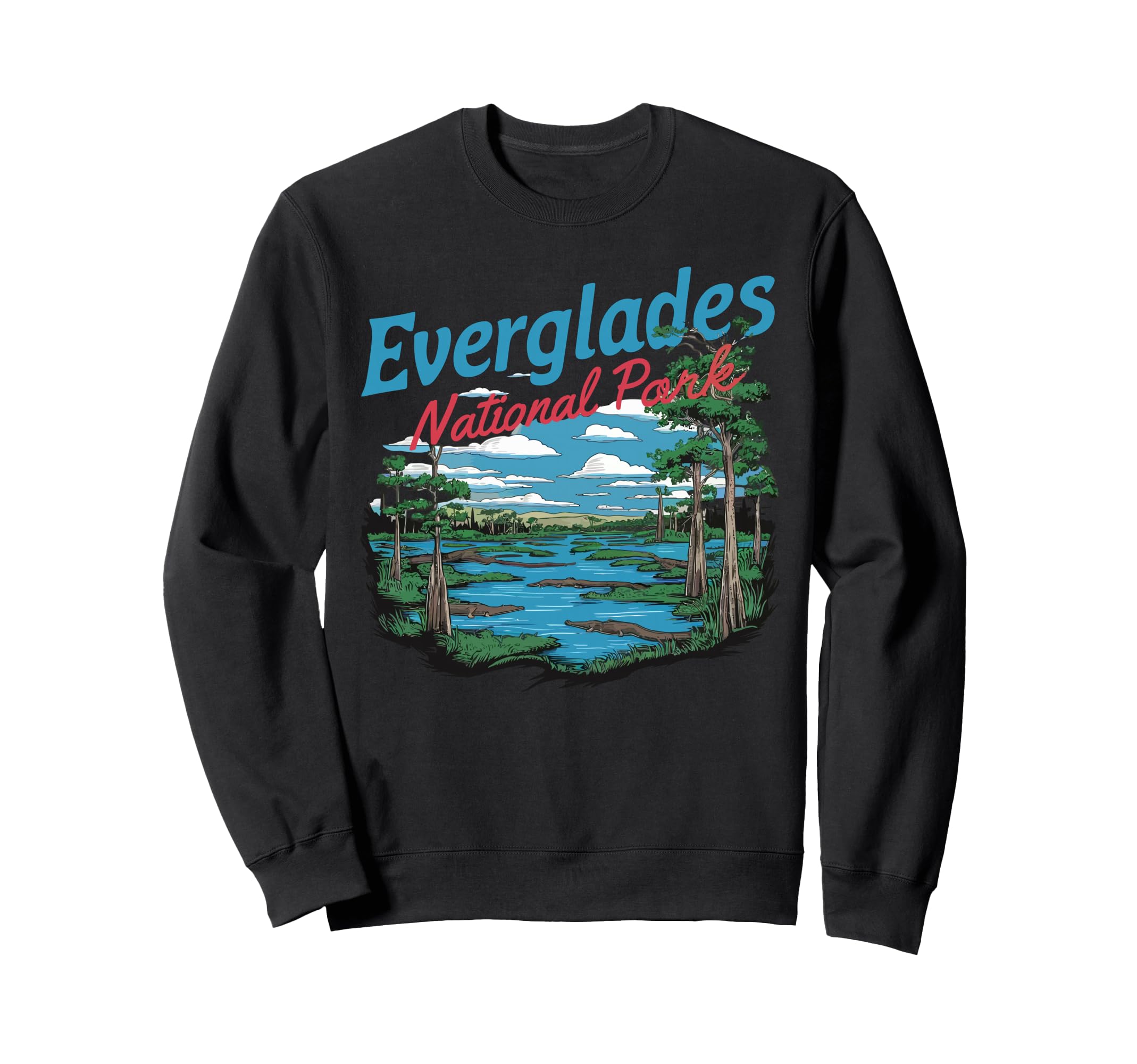 Everglades National Park Sweatshirt - Aesthetic Graphic Men Women - T-Shirt, Sweatshirt, Hoodie