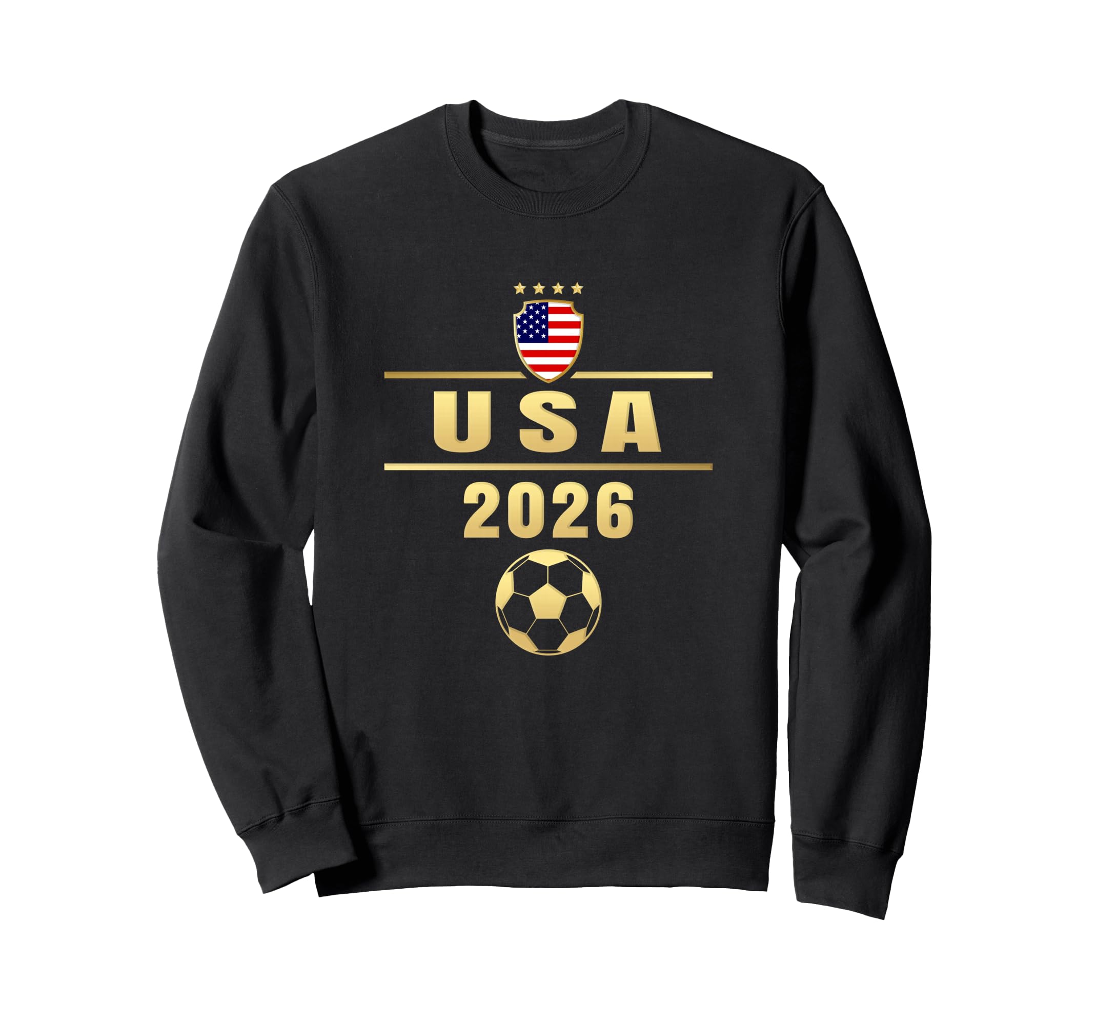 American Flag Usa Usa 2026 Sweatshirt - Trendy Graphic for Adults - T-Shirt, Sweatshirt, Hoodie