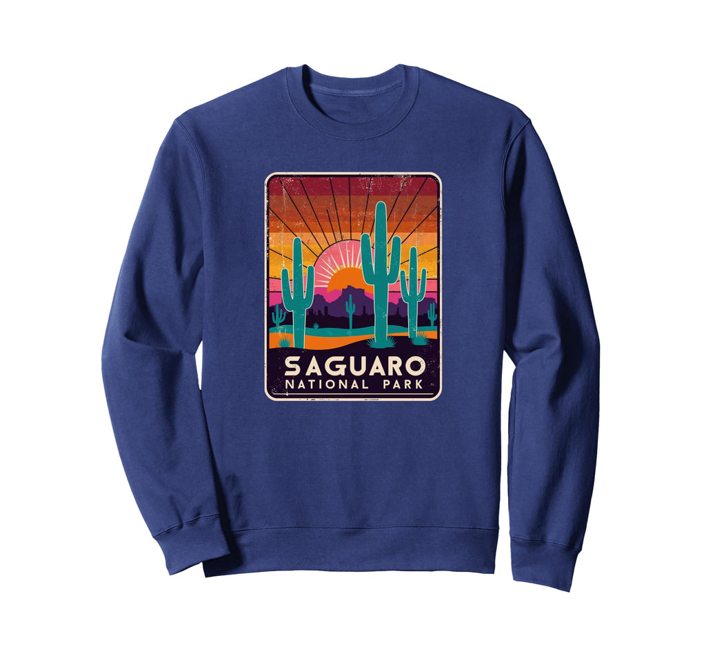 Saguaro National Park Sunset Sweatshirt - Novelty Apparel Men Women - T-Shirt, Sweatshirt, Hoodie