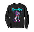 Roller Skates Party 80S 90S Sweatshirt - Fun Novelty Design for Adults - T-Shirt, Sweatshirt, Hoodie