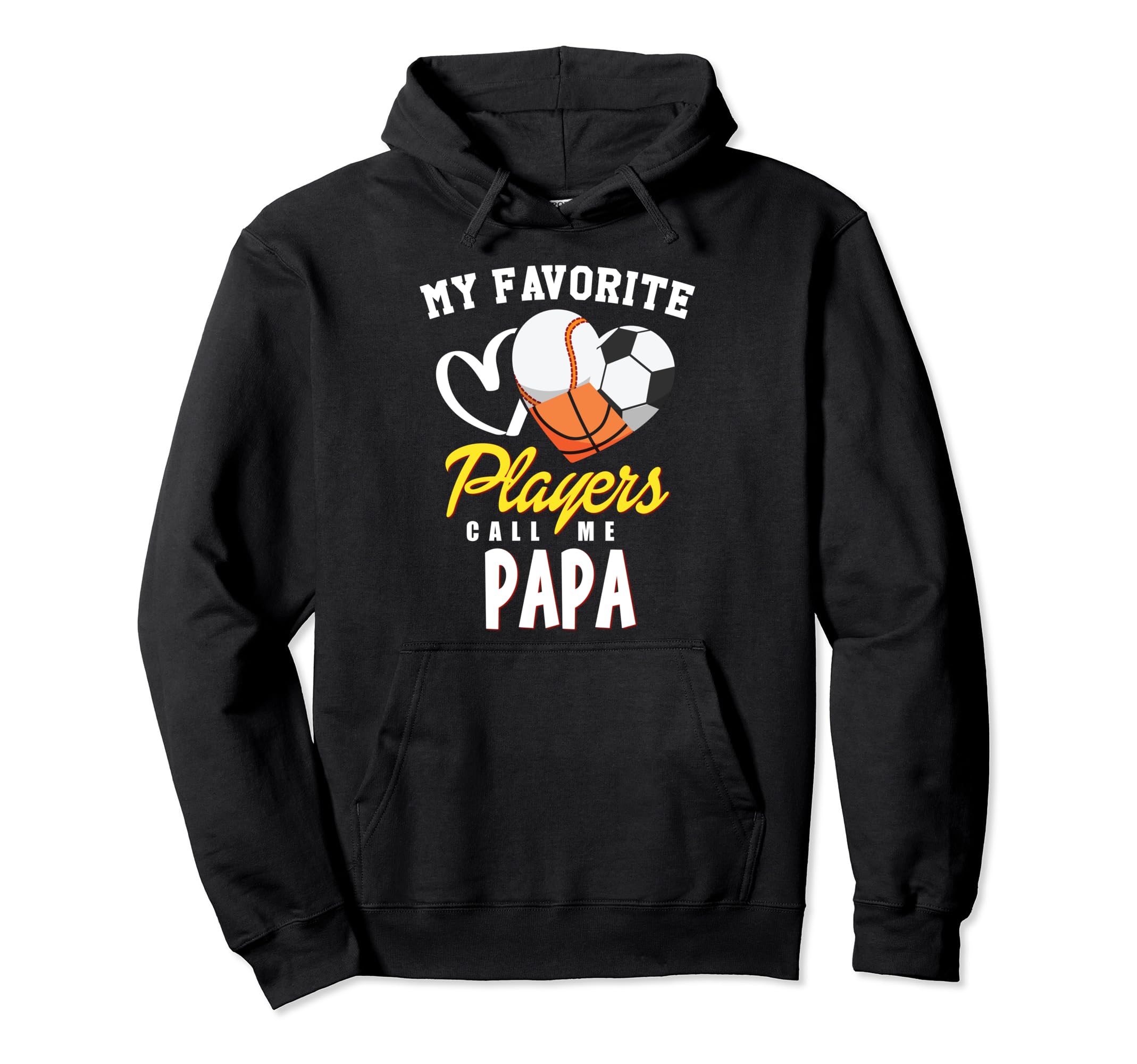 My Favorite Players Baseball Soccer Hoodie - Novelty Apparel Men Women - T-Shirt, Sweatshirt, Hoodie