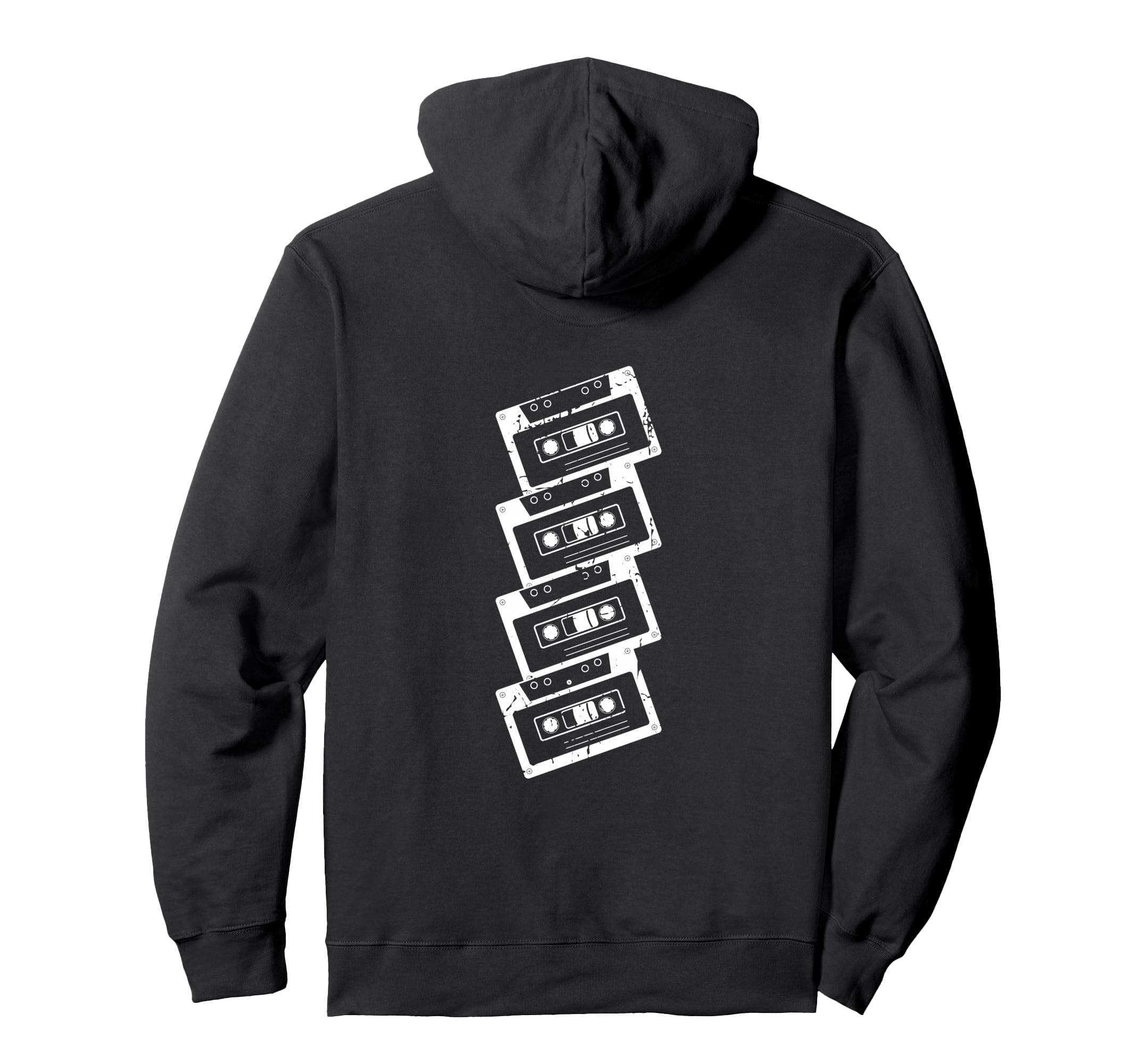 Music Cassette Tapes Hoodie - Unique Graphic Men Women - T-Shirt, Sweatshirt, Hoodie