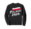 Poland Soccer Football Game Sweatshirt - Casual Everyday Wear Men Women - T-Shirt, Sweatshirt, Hoodie