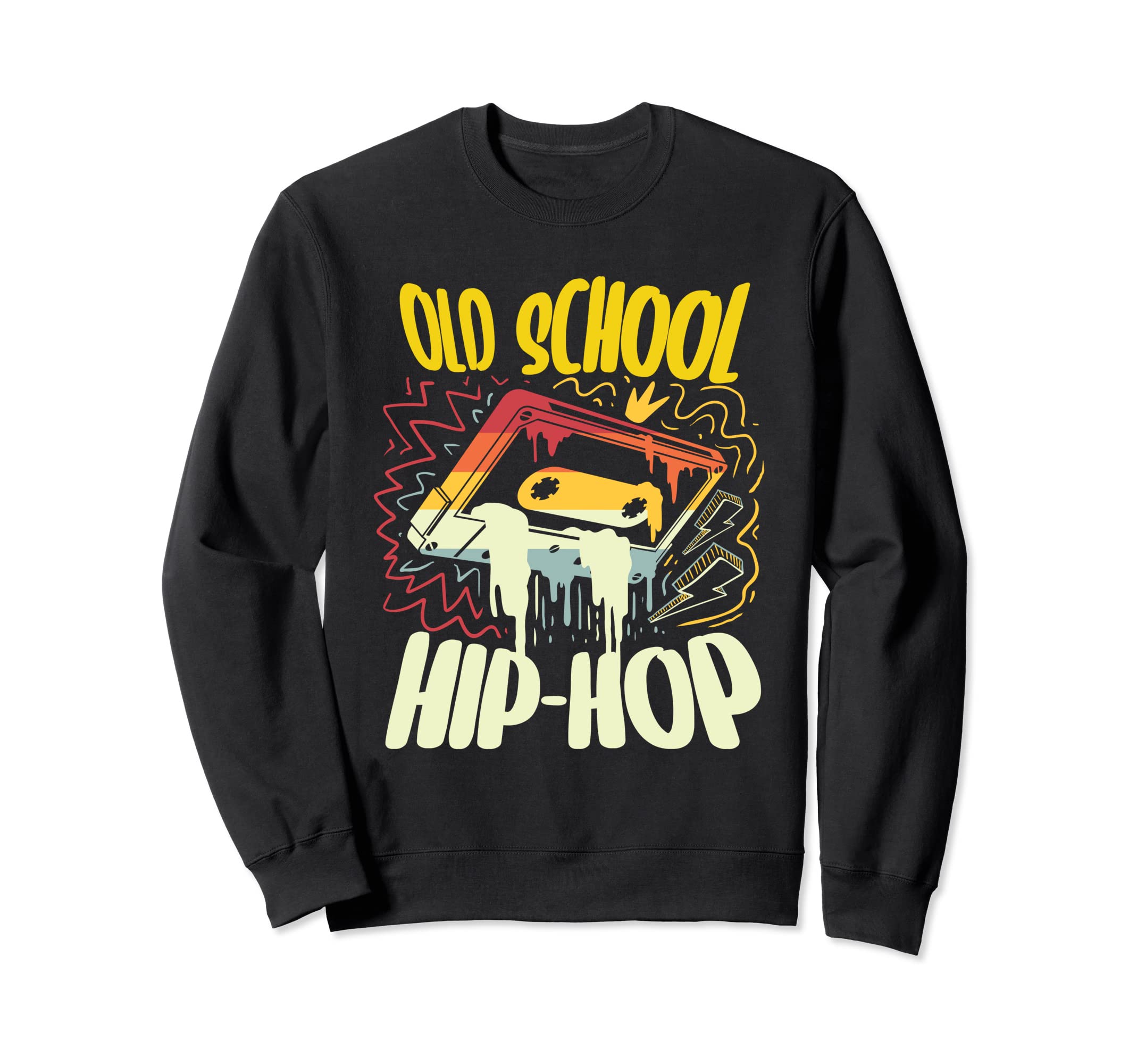 1980S Old School Hip Hop Lover Sweatshirt - Trendy Graphic Men Women - T-Shirt, Sweatshirt, Hoodie