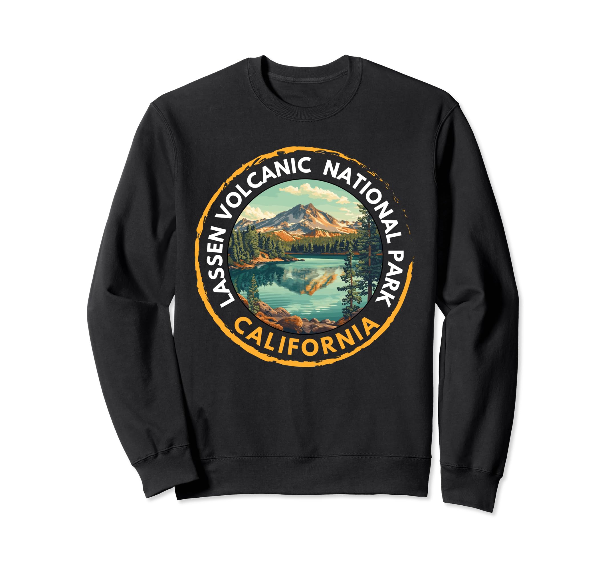 Lassen Volcanic National Park Sweatshirt - Graphic Print for Adults - T-Shirt, Sweatshirt, Hoodie