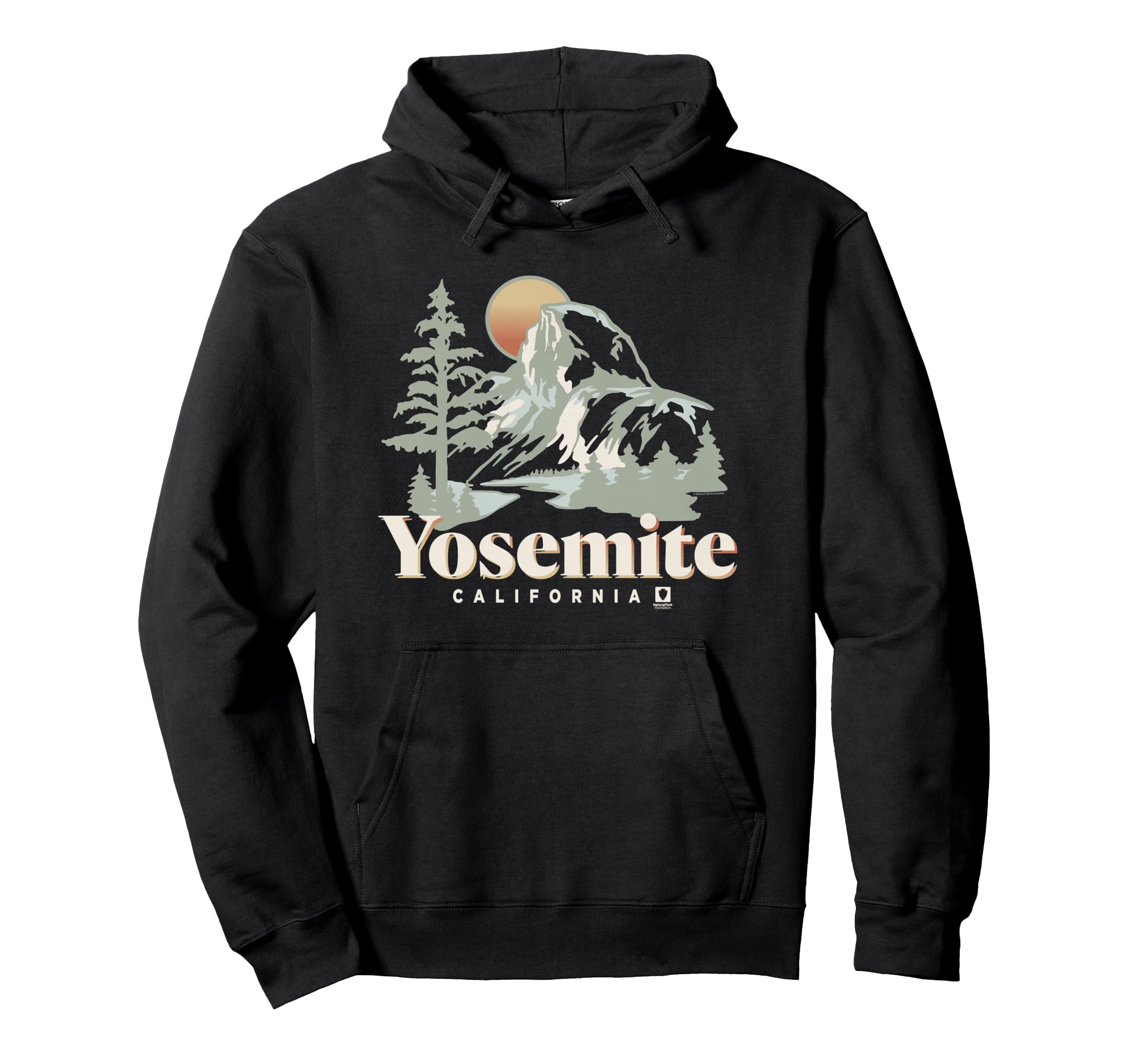 National Park Foundation Yosemite Hoodie - Trendy Graphic for Adults - T-Shirt, Sweatshirt, Hoodie