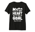 Proud Ice Hockey Goalie Aunt Hockey T-Shirt - Aesthetic Graphic Men Women - T-Shirt, Sweatshirt, Hoodie