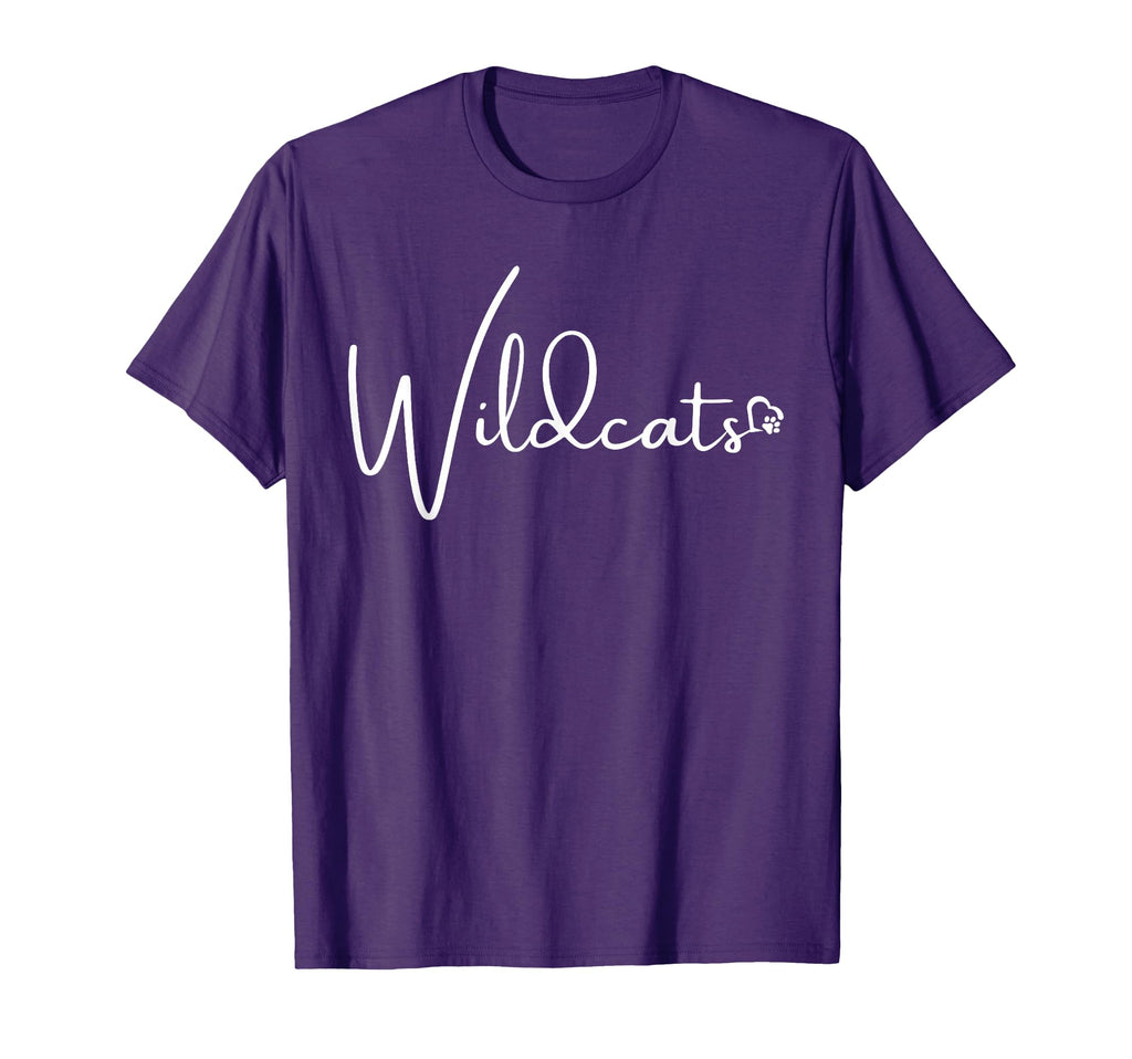 Wildcats School Sports Fan Team Spirit T-Shirt - Graphic Print for Adults - T-Shirt, Sweatshirt, Hoodie