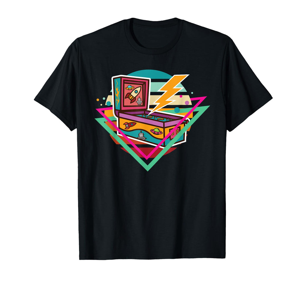 Pinball Arcade Games Pinball Player T-Shirt - Minimalist Print for Adults - T-Shirt, Sweatshirt, Hoodie