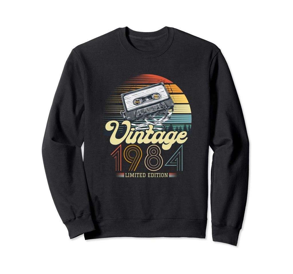 1984 Cassette Tape Sweatshirt - Graphic Print for Adults - T-Shirt, Sweatshirt, Hoodie