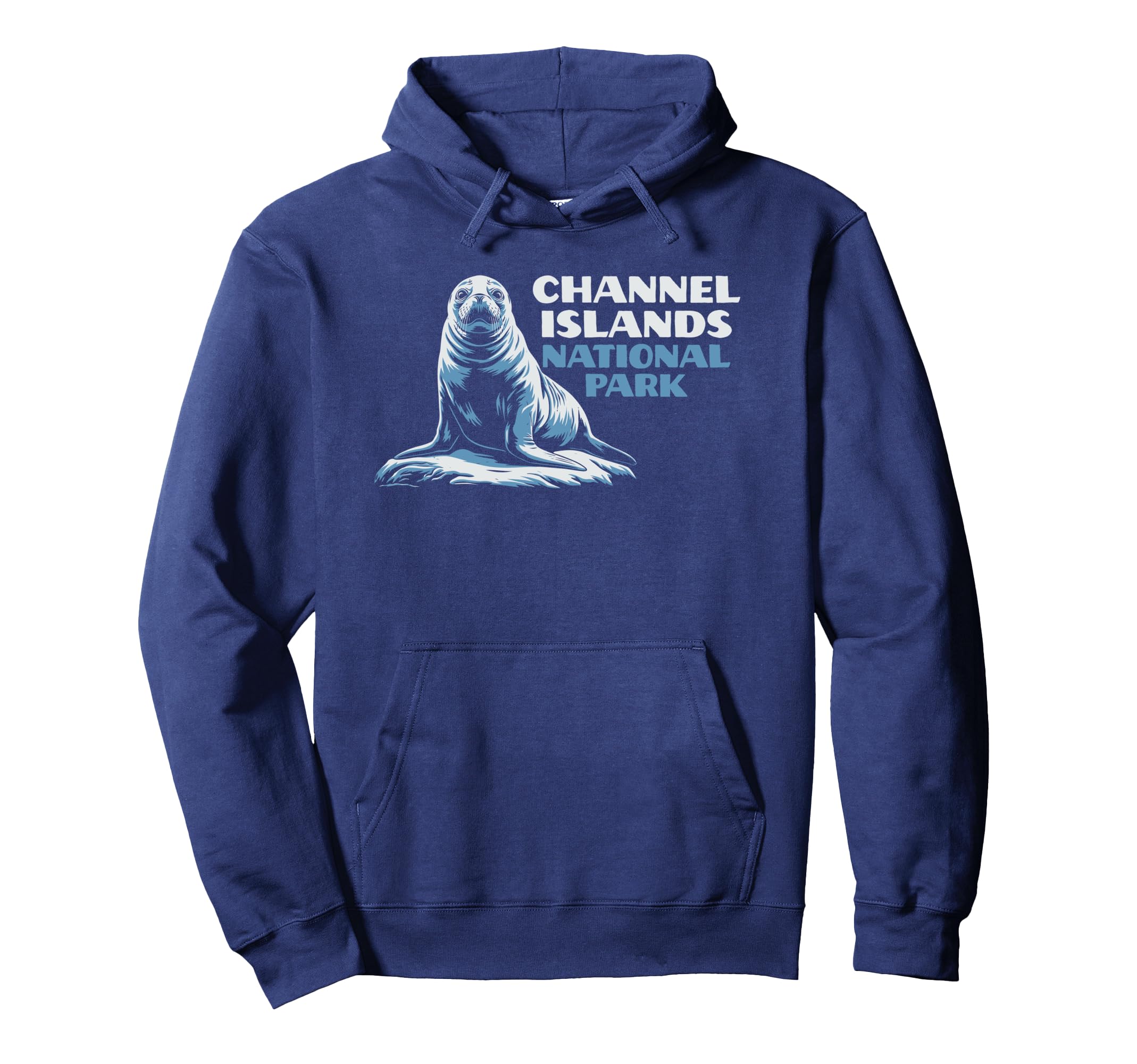 Channel Islands National Park Harbor Seal Hoodie - Unique Graphic Unisex - T-Shirt, Sweatshirt, Hoodie