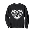 Game Day Team Sports Heart Mothers Sweatshirt - Minimalist Print Unisex - T-Shirt, Sweatshirt, Hoodie