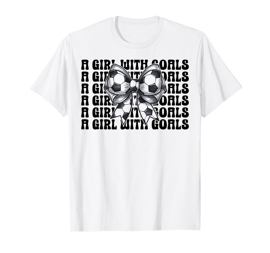 Womens Coquette Bow Soccer Player Sweatshirt - Streetwear Style for Adults - T-Shirt, Sweatshirt, Hoodie