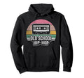 Old School Hip Hop Music Cassette Tape Hoodie - Unique Graphic for Adults - T-Shirt, Sweatshirt, Hoodie