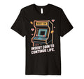 Insert Coin To Continue Life Arcade T-Shirt - Aesthetic Graphic Men Women - T-Shirt, Sweatshirt, Hoodie