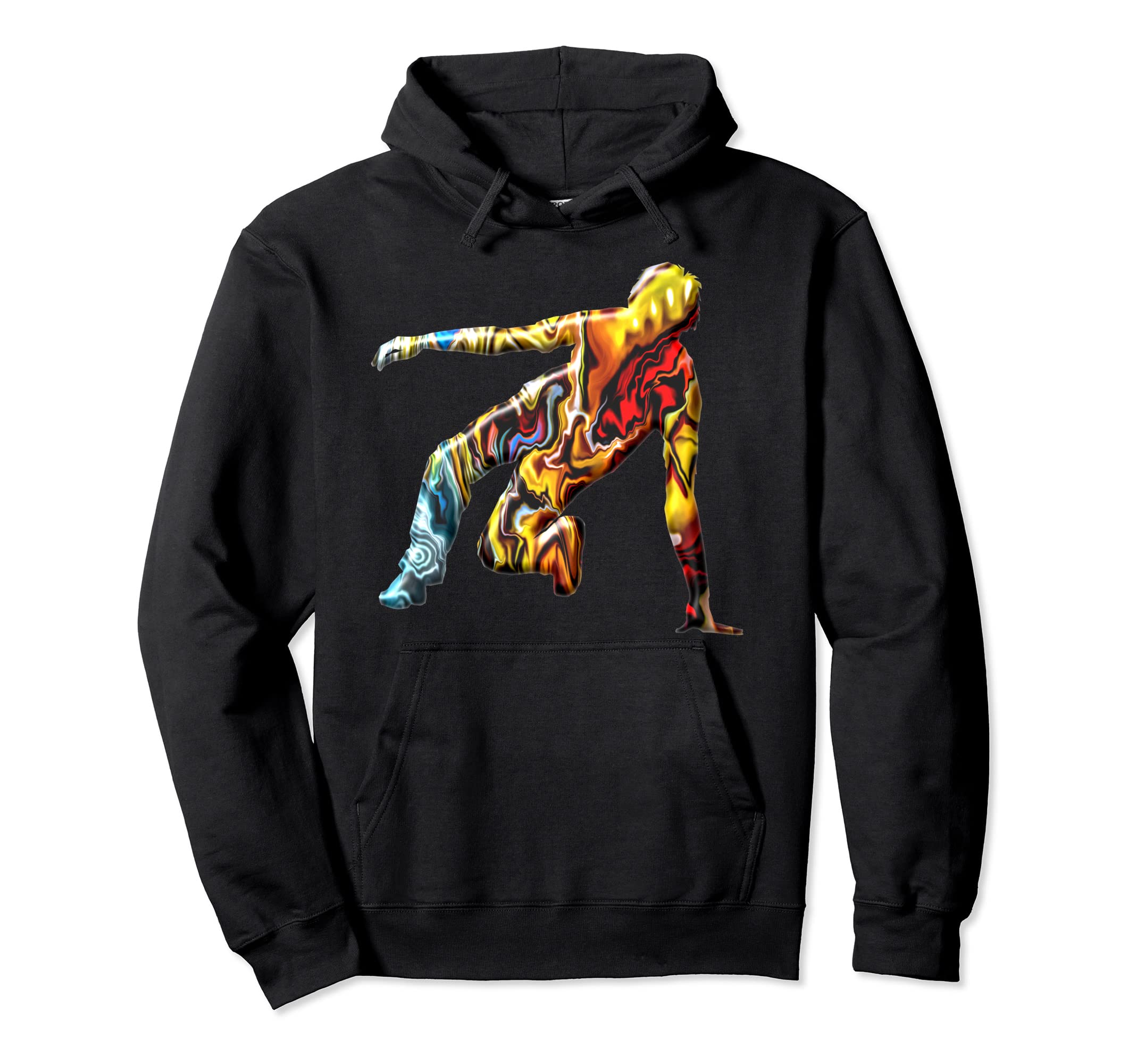 Breakdance Old School B Downrock Move Gift Hoodie - Custom Art Print Unisex - T-Shirt, Sweatshirt, Hoodie