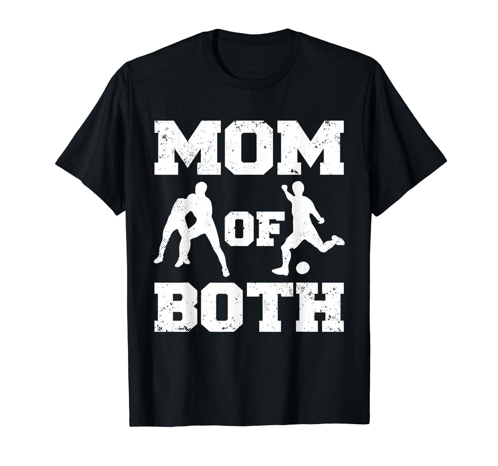 Mom Both Funny Wrestling Soccer Mom T-Shirt - Graphic Print Men Women - T-Shirt, Sweatshirt, Hoodie