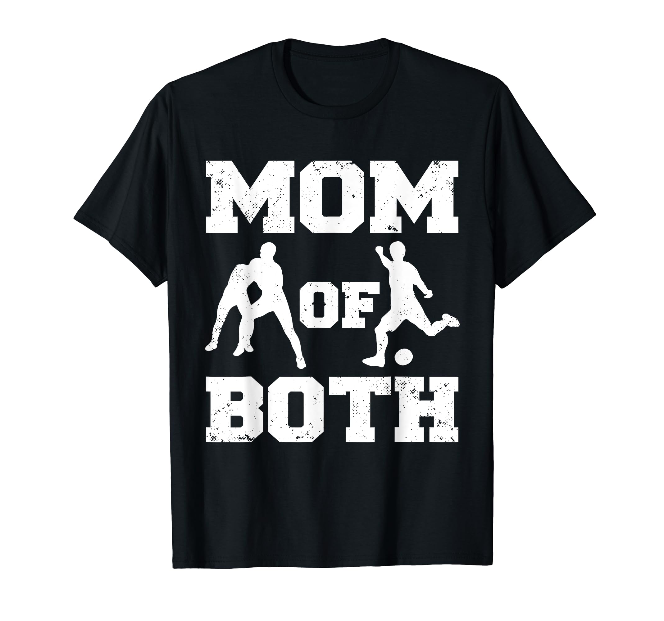 Mom Both Funny Wrestling Soccer Mom T-Shirt - Graphic Print Men Women - T-Shirt, Sweatshirt, Hoodie