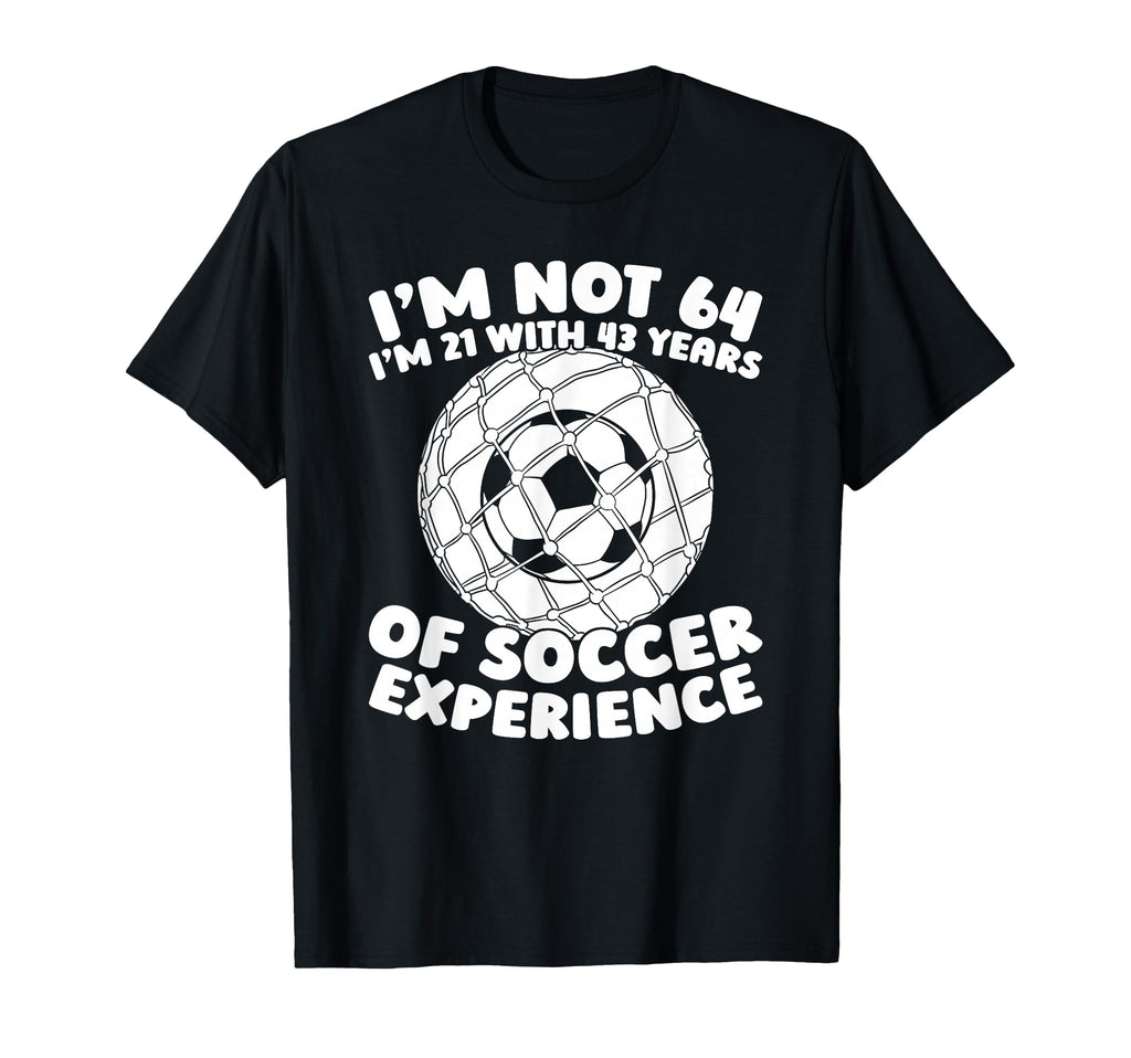 64Th Birthday Soccer Player Team T-Shirt - Custom Art Print Men Women - T-Shirt, Sweatshirt, Hoodie