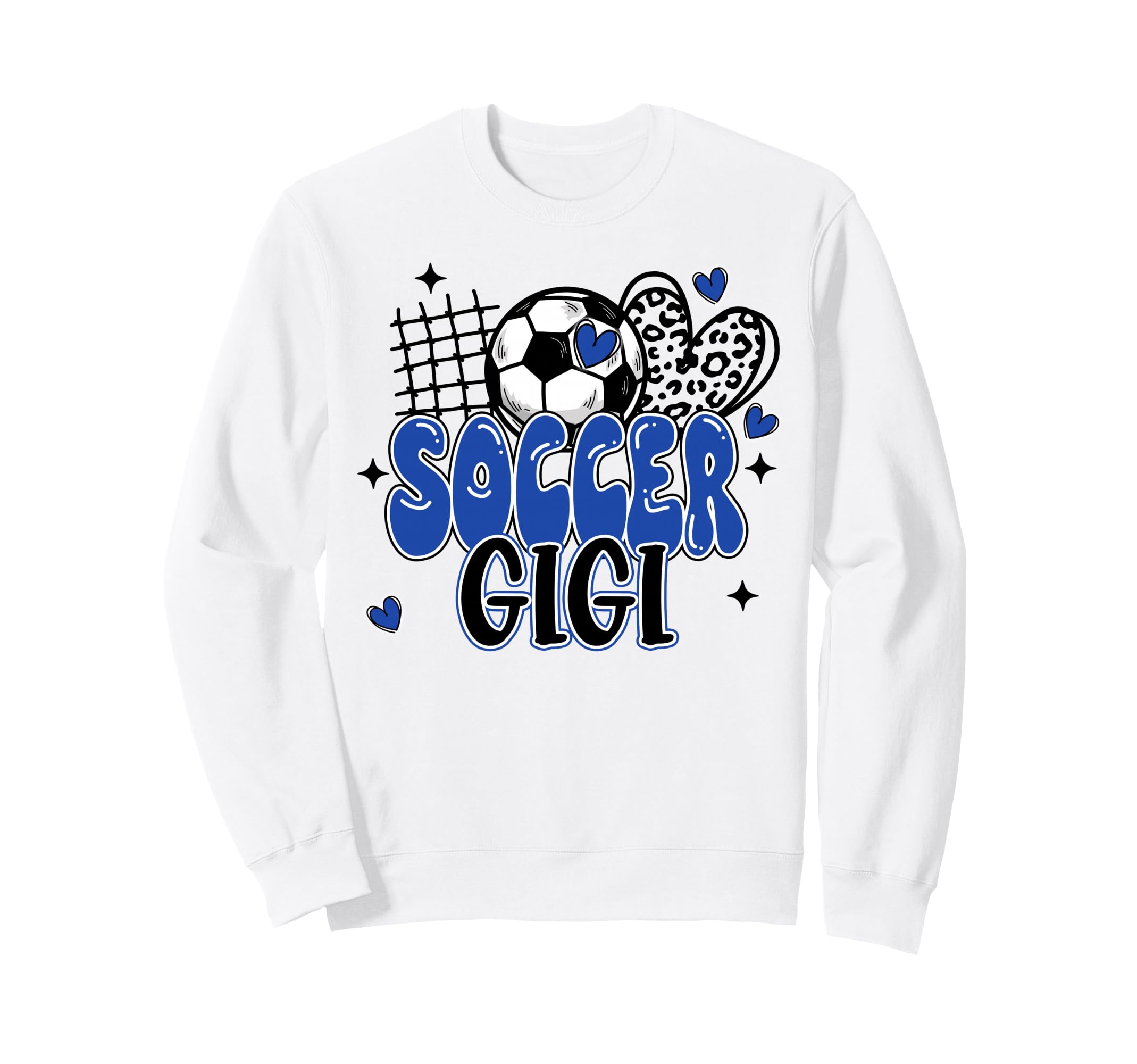 Soccer Gigi Leopard Funny Soccer Mama Sweatshirt - Novelty Apparel Unisex - T-Shirt, Sweatshirt, Hoodie