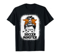 Soccer Mom Life Messy Bun Halloween T-Shirt - Aesthetic Graphic for Adults - T-Shirt, Sweatshirt, Hoodie
