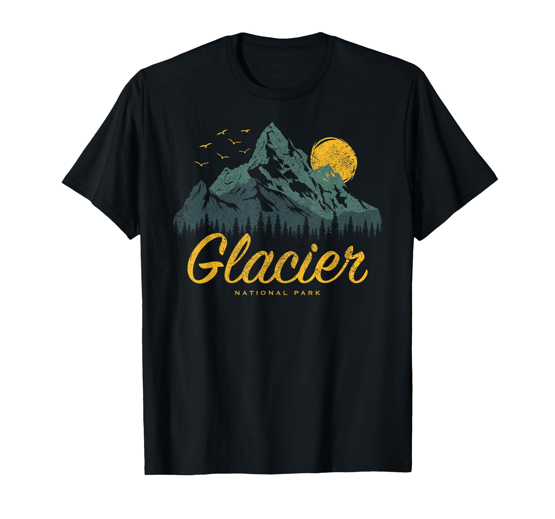 Glacier National Park Us Glacier T-Shirt - Aesthetic Graphic Men Women - T-Shirt, Sweatshirt, Hoodie