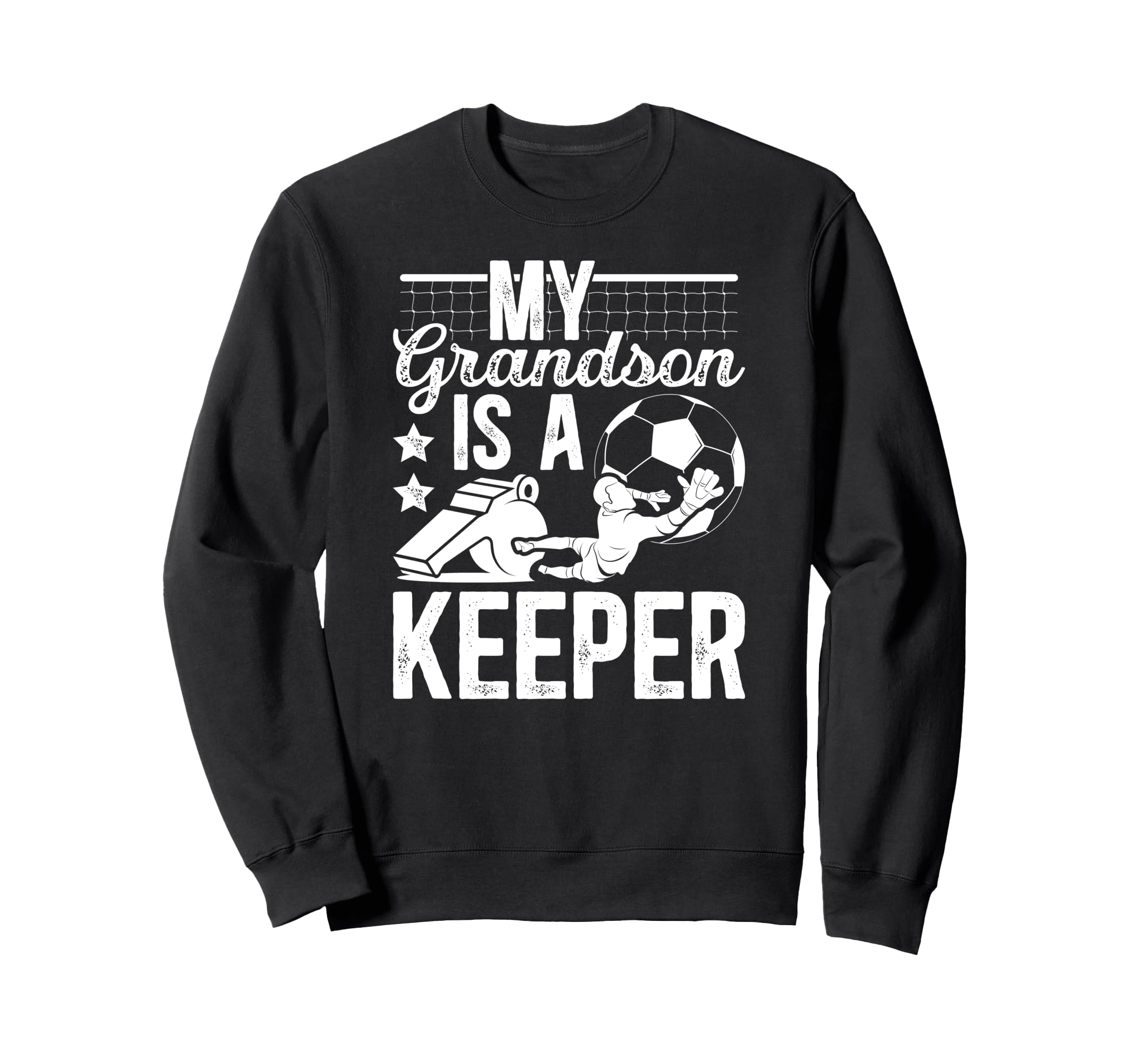 Proud Soccer Keeper Pop Pop Grandpa Sweatshirt - Unique Graphic for Adults - T-Shirt, Sweatshirt, Hoodie