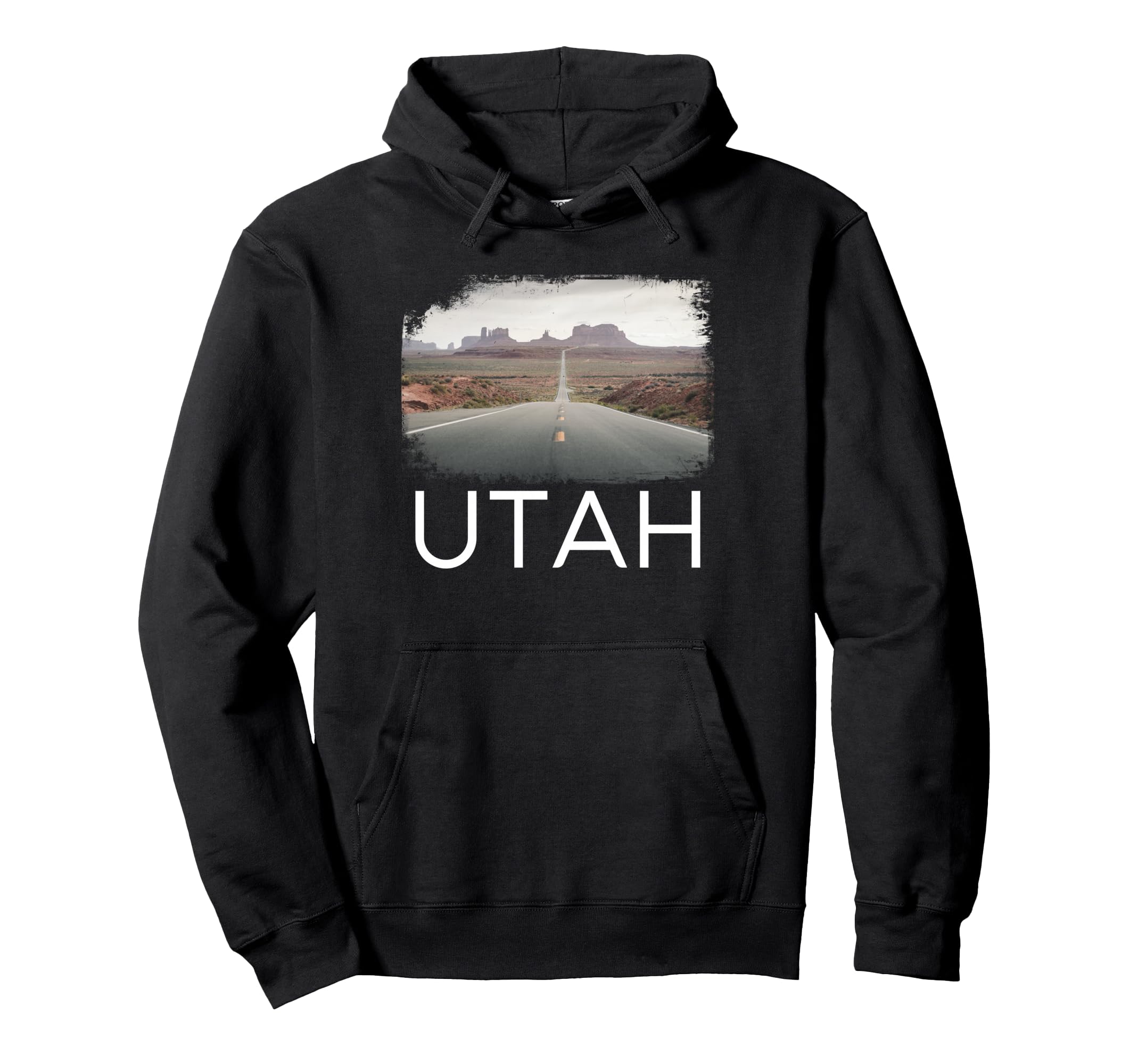 Utah Photo Monument Valley Zion Bryce Hoodie - Minimalist Print for Adults - T-Shirt, Sweatshirt, Hoodie