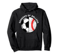 Grandpa Ballers Funny Soccer Baseball Hoodie - Custom Art Print Unisex - T-Shirt, Sweatshirt, Hoodie