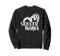 Soccer Nana Heart Grandma Nana Sweatshirt - Custom Art Print for Adults - T-Shirt, Sweatshirt, Hoodie