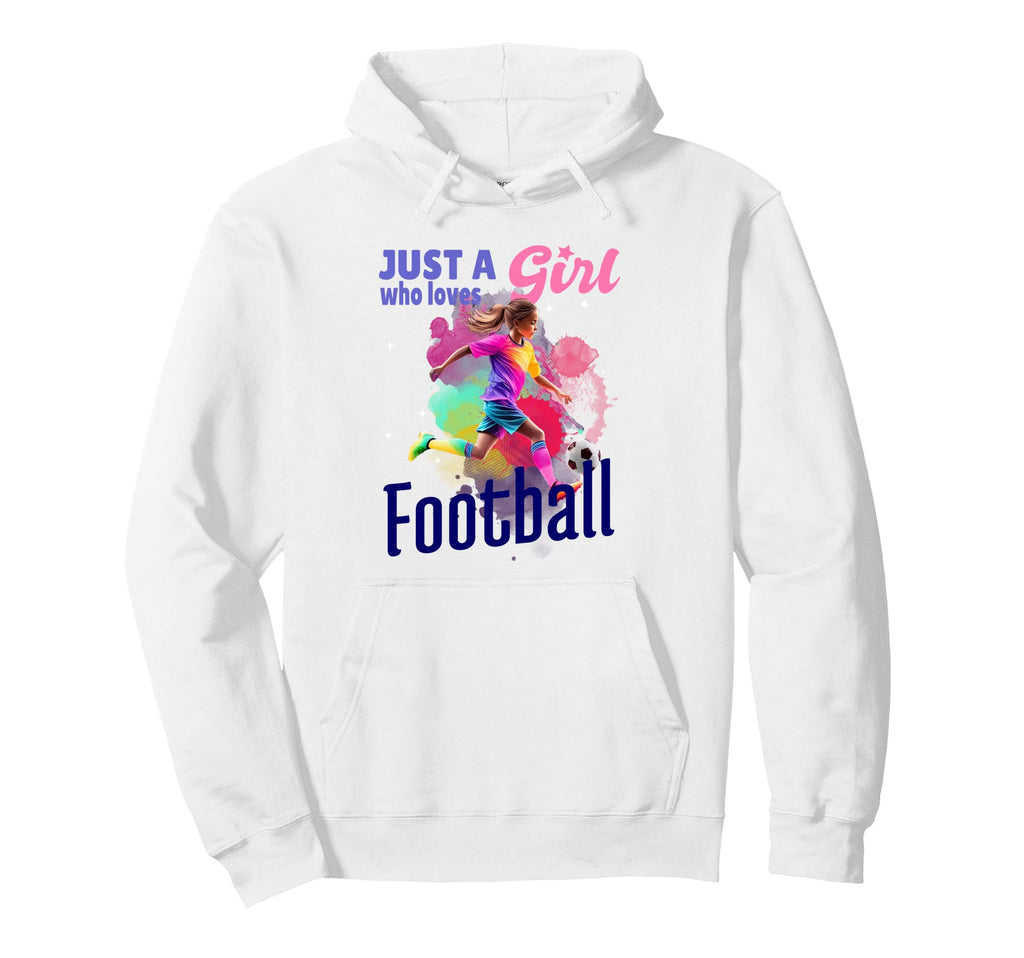 Just Who Loves Football Player Soccer Hoodie - Unique Graphic for Adults - T-Shirt, Sweatshirt, Hoodie