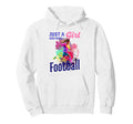 Just Who Loves Football Player Soccer Hoodie - Unique Graphic for Adults - T-Shirt, Sweatshirt, Hoodie