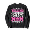 Im Not Yelling This Is My Soccer Mom Sweatshirt - Graphic Print Unisex - T-Shirt, Sweatshirt, Hoodie