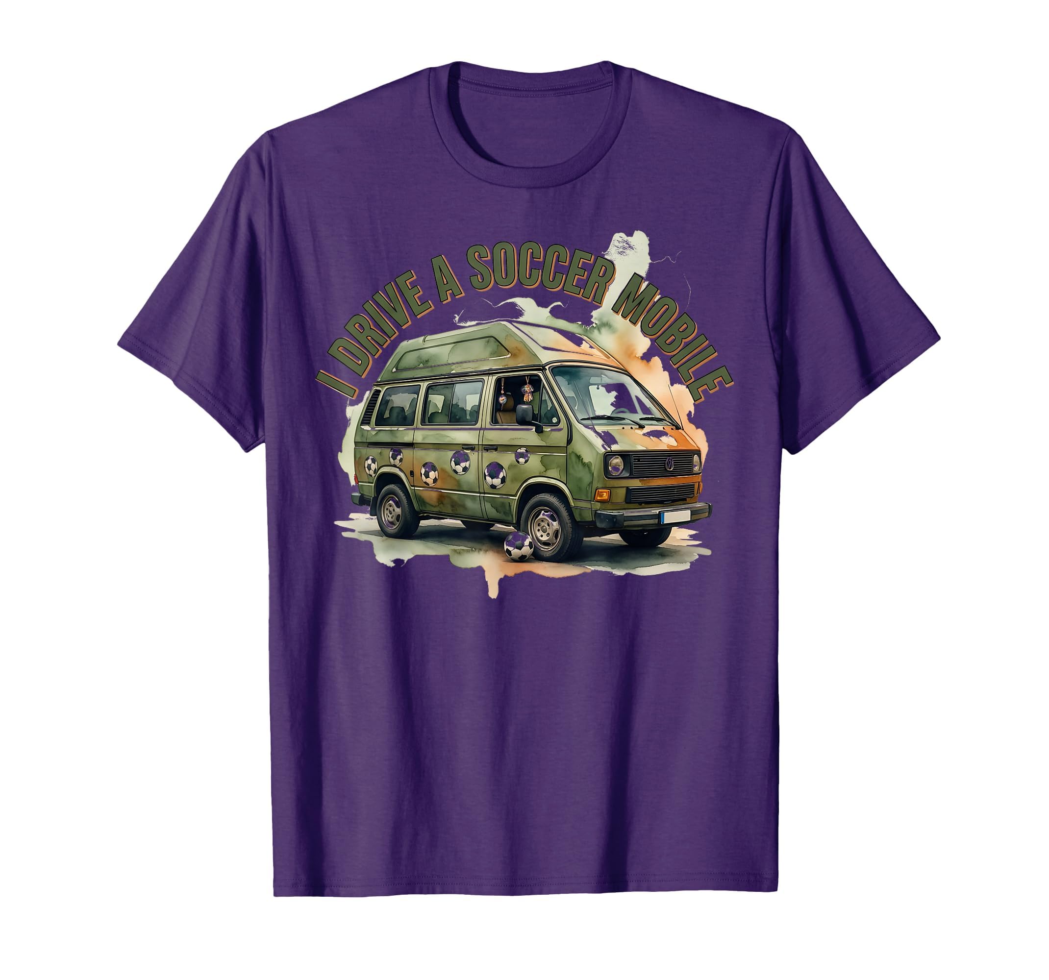 I Drive Soccer Mobile Soccer Mom T-Shirt - Casual Everyday Wear Men Women - T-Shirt, Sweatshirt, Hoodie