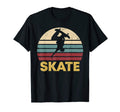 Skateboard Distressed 70S 80S T-Shirt - Casual Everyday Wear for Adults - T-Shirt, Sweatshirt, Hoodie