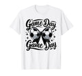 Game Day Soccer Coquette Preppy Soccer T-Shirt - Trendy Graphic Men Women - T-Shirt, Sweatshirt, Hoodie