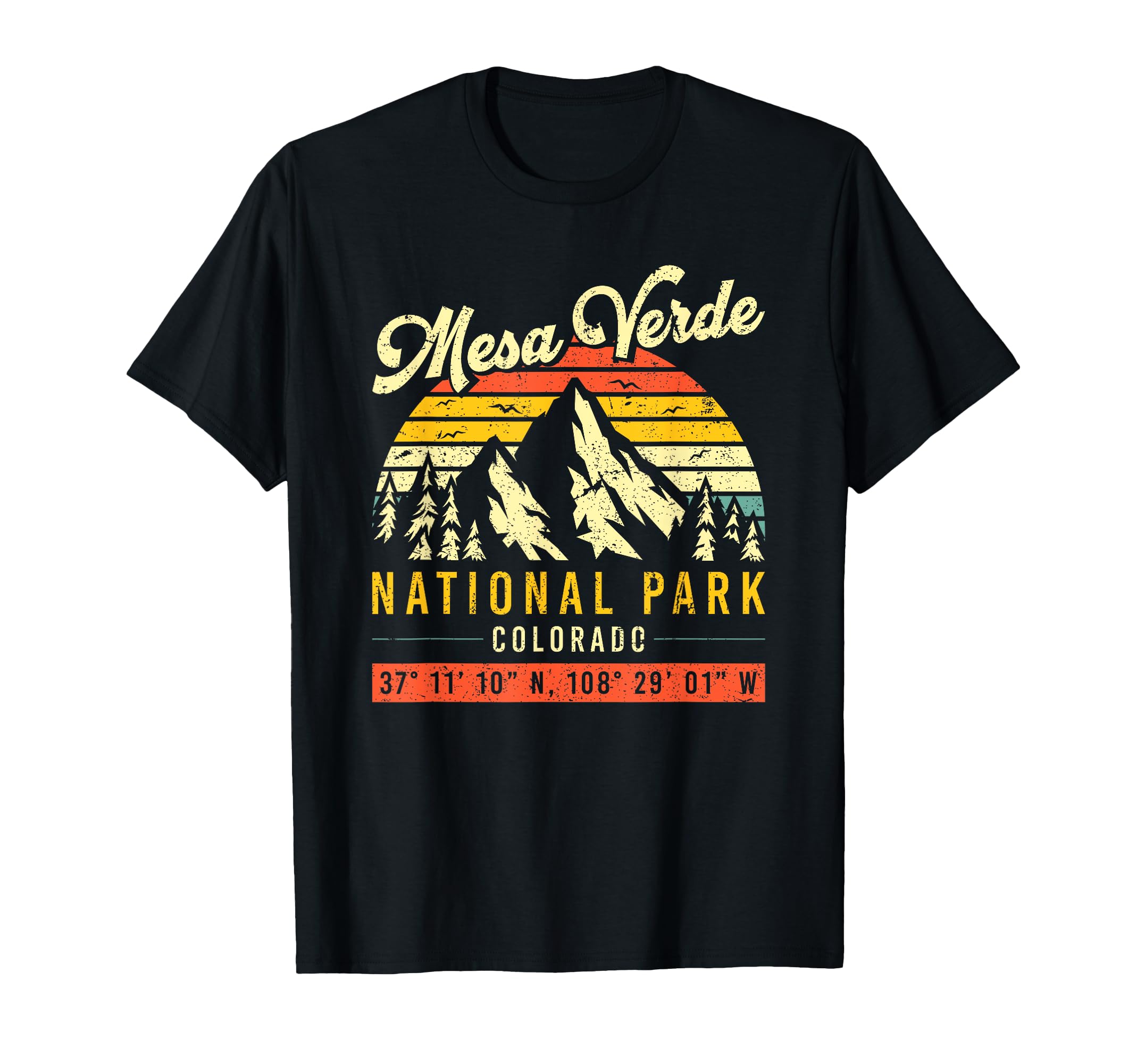 Mesa Verde Colorado National Park T-Shirt - Novelty Apparel for Adults - T-Shirt, Sweatshirt, Hoodie