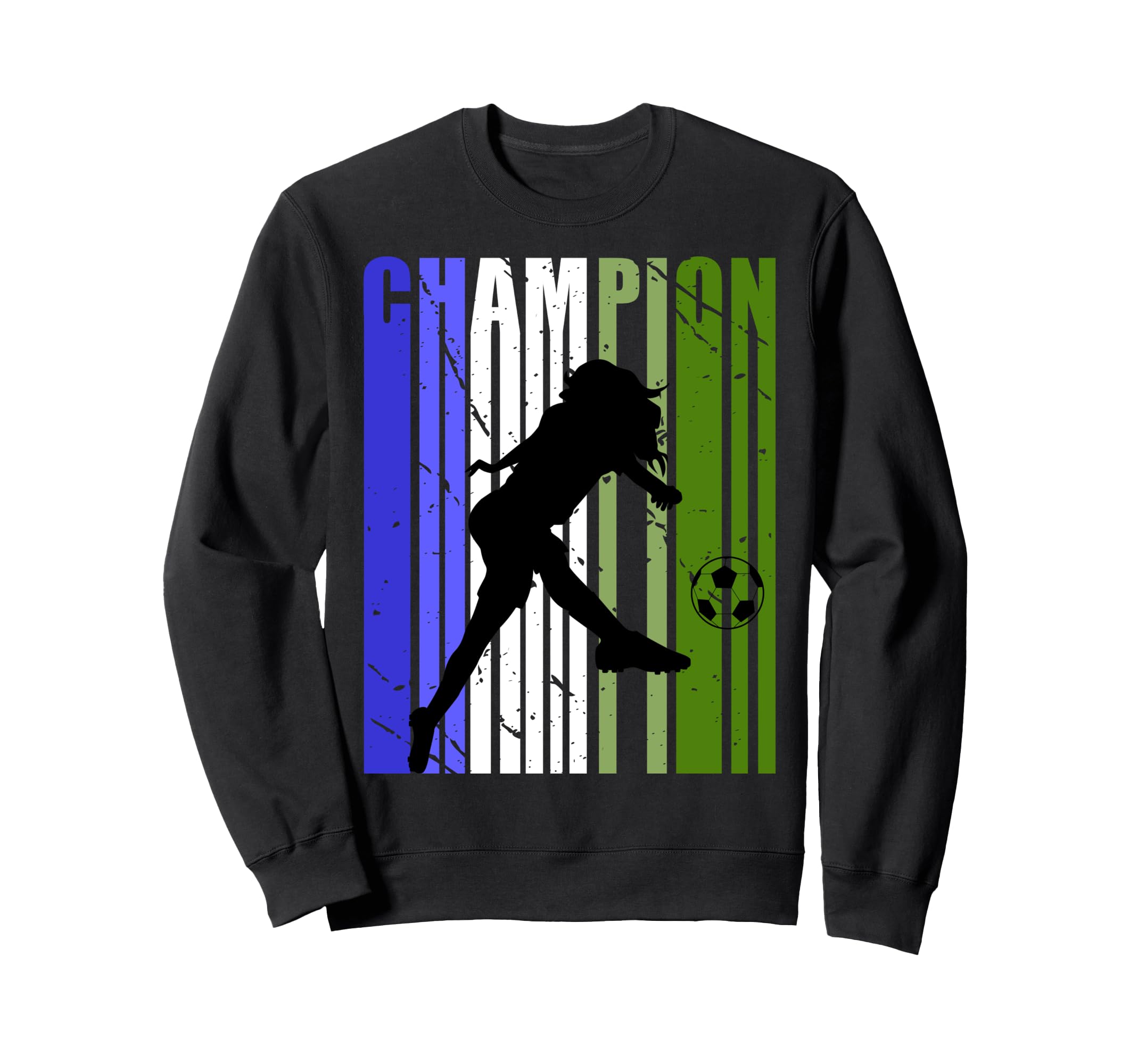 Motivational Soccer Football Sweatshirt - Custom Art Print for Adults - T-Shirt, Sweatshirt, Hoodie