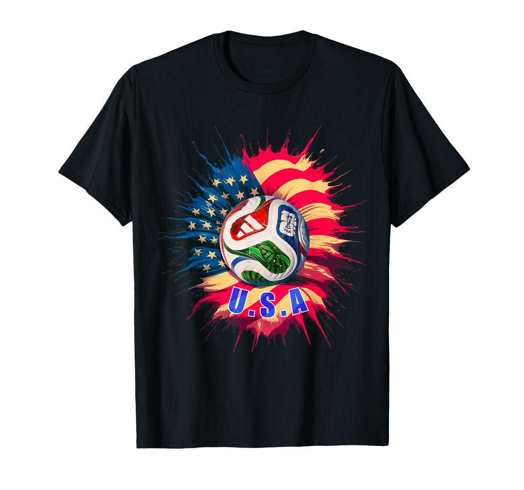 United States Soccer American T-Shirt - Minimalist Print Men Women - T-Shirt, Sweatshirt, Hoodie