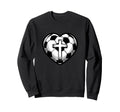 Soccer Ball Heart Christian Faith Sweatshirt - Unique Graphic for Adults - T-Shirt, Sweatshirt, Hoodie