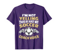 Im Not Yelling This Is My Soccer T-Shirt - Minimalist Print for Adults - T-Shirt, Sweatshirt, Hoodie
