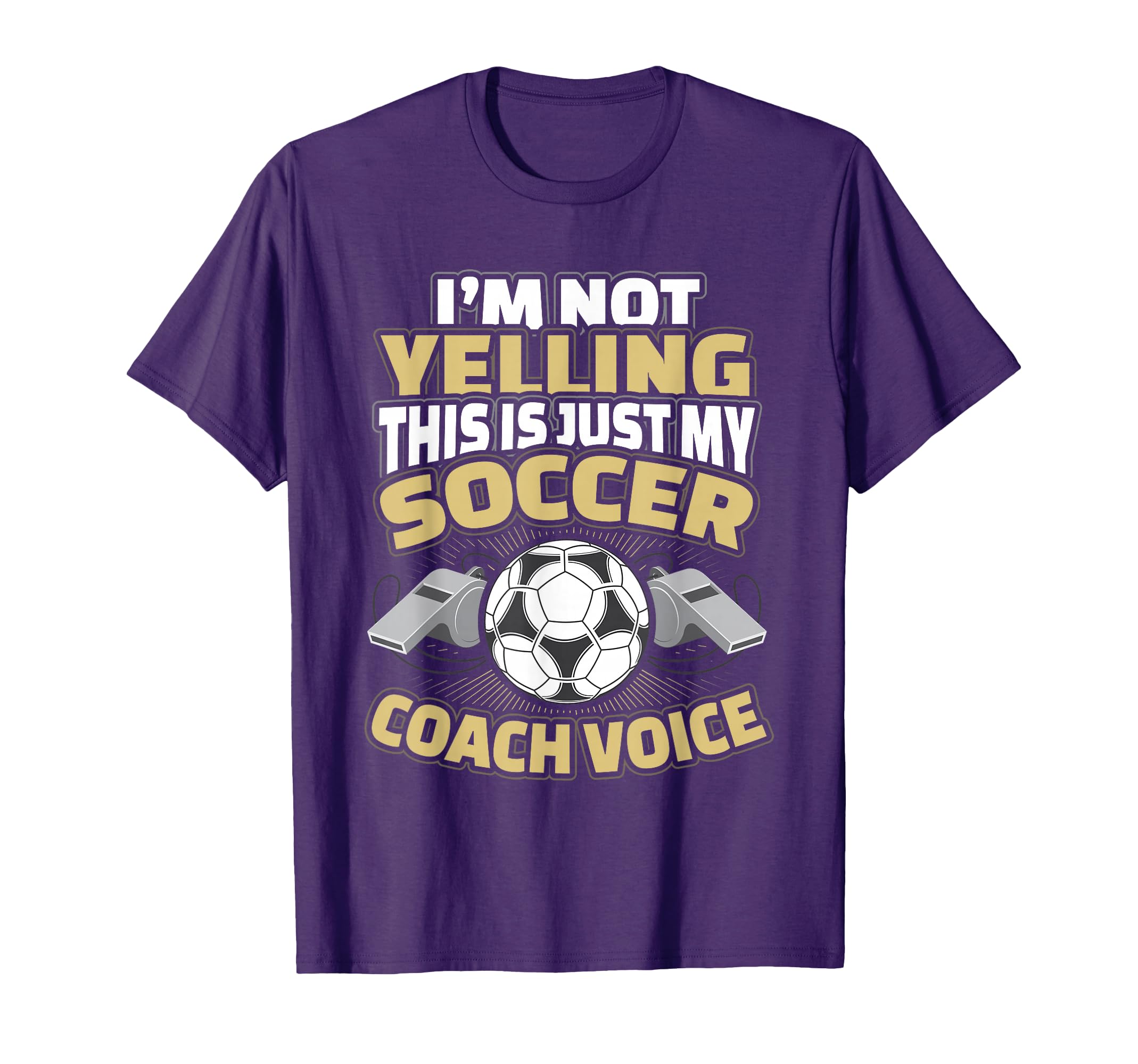 Im Not Yelling This Is My Soccer T-Shirt - Minimalist Print for Adults - T-Shirt, Sweatshirt, Hoodie