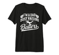 Mens Busy Raising Ballers Volleyball T-Shirt - Unique Graphic for Adults - T-Shirt, Sweatshirt, Hoodie