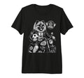 Keeshond Motorbike Love Footbal T-Shirt - Custom Art Print for Adults - T-Shirt, Sweatshirt, Hoodie