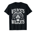 Wildcats School Sports Fan Team Spirit T-Shirt - Unique Graphic for Adults - T-Shirt, Sweatshirt, Hoodie